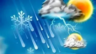 بارش شدید باران در استان های شمالی | طوفان گردوخاک در ۷ استان + نقشه