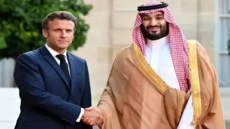 بن‌سلمان و ماکرون گفتگو کردند
