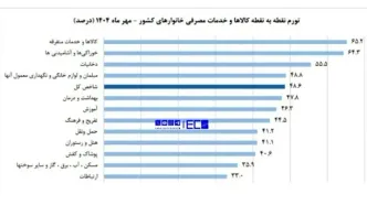 نان و میوه رکورد گرانی در مهرماه را زدند!