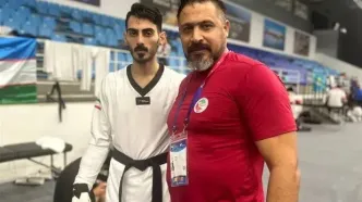 تکواندوی قهرمانی جهان؛ بختیاری به یک چهارم رسید