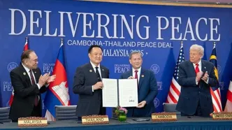 ترامپ میان آتش‌بس کامبوج و تایلند: «از سازمان ملل هم بهترم!»