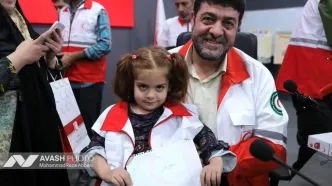 نشست خبری رئیس جمعیت هلال احمر