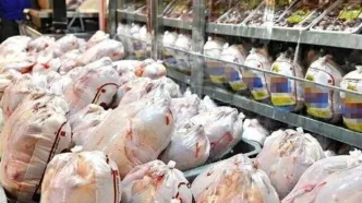 قیمت مرغ گرم امروز دوشنبه ۱۴ مهر در میادین میوه و تره بار مشخص شد