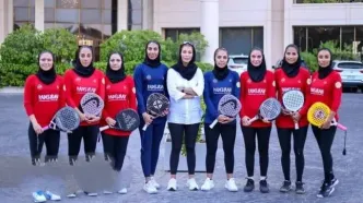 صعود تیم ملی پدل بانوان ایران به فینال قهرمانی آسیا