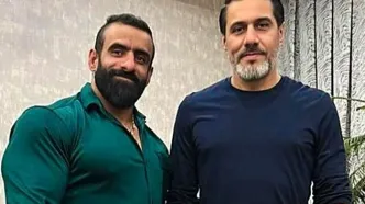 افشین پیروانی، طلا را به هادی چوپان داد