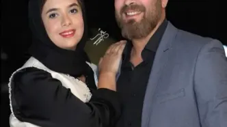 عکس همسر دوم پژمان بازغی در فیلم عروسی  اش لو رفت | فیلم عروس جوان پژمان بازغی وایرالی شد +فیلم