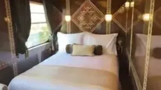 ببینید؛ رونمایی از اولین قطار مجلل خاورمیانه در عربستان