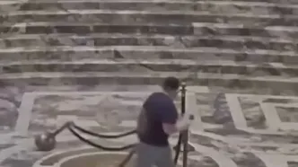 ببینید؛ خرابکاری در کنگره آمریکا