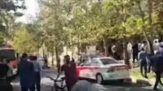 اولین تصاویر از انفجار آزمایشگاه دانشگاه تهران
