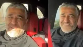 تصویری از پژمان جمشیدی بعد از آزادی/ ویدئو