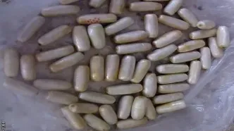 بازی با مرگ با بلع یک کیلو و ۹۴۵ گرم هروئین