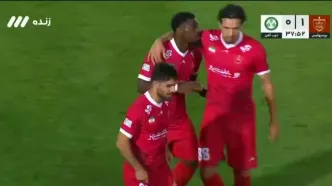 حرکت غیرمنتظره مهاجم پرسپولیس پس از گلزنی