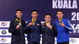 کاراته ایران با ۴ مدال در لیگ سری A مالزی خوش درخشید