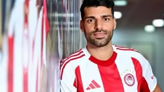 مهدی طارمی مهاجم اول المپیاکوس شد