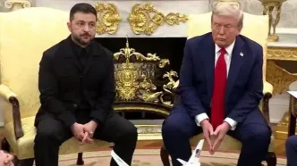 فایننشال تایمز درباره دیدار تنش‌آلود ترامپ و زلنسکی در کاخ سفید: به درگیری لفظی شدید انجامید/ ترامپ به زلنسکی گفت «شرایط مسکو را بپذیر، در غیر این صورت پوتین تو را نابود خواهد کرد»