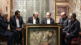 تصاویر: حضور وزیر امور خارجه در بازار تبریز