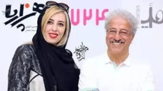 سفر در زمان؛ «علیرضا خمسه و مراورید پورشفیقی» در مراسم عروسی شان؛ سال 73