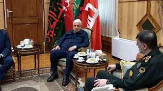 فرمانده حشد الشعبی عراق با سردار رادان دیدار کرد