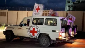 تحویل جسد سه اسیر اسرائیلی توسط صلیب سرخ