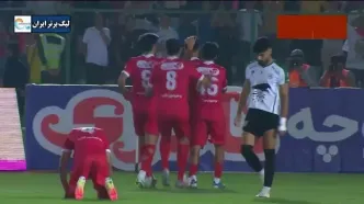 ویدیو: گل دوم پرسپولیس به ذوب آهن توسط علیپور
