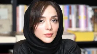 استایل شیک و مونوکروم یاسمن سریال گرگ و میش در جشن امضای کتاب!
