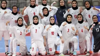 تیم فوتسال دختران ایران به مرحله نهایی راه یافت