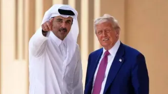 ترامپ در دوحه با امیر قطر ملاقات می‌کند
