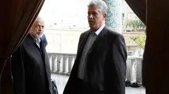 گفتگوی صمیمانه سیدمحمد خاتمی و مهدی هاشمی رفسنجانی+ عکس