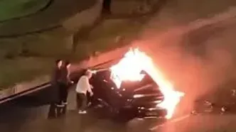 ببینید؛ مرگ دلخراش راننده خودروی برقی شیائومی در آتش/ سهام شرکت ۹ درصد سقوط کرد