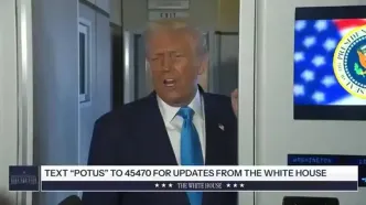 واکنش ترامپ به آزمایش موشکی کره‌شمالی + ویدئو