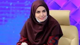 لباس مجلسیِ و صورتی نجمه جودکی مجری سابق صداوسیما