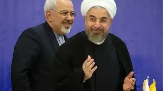 صندلی‌های خالی همایش محاکمه ظریف و روحانی