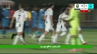 گل اول خیبر به چادرملو + ویدئو