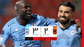 خلاصه بازی مس رفسنجان 2 - چادرملو 3 + ویدئو