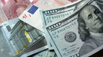 قیمت دلار و یورو در صرافی ملی امروز یکشنبه ۴ آبان۱۴۰۴/ افزایش قیمت دلار