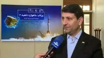 وزیر ارتباطات: برقراری نخستین ارتباط مخابراتی فضایی کشور با ماهواره «ناهید»+ویدئو