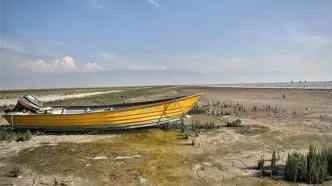 خشکیدن خلیج گرگان و تبدیل بخش‌هایی از آن به گنداب