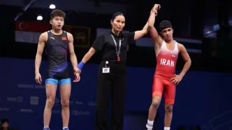 پارسا طهماسبی اولین طلای کشتی ایران را دشت کرد