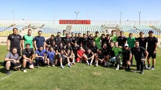 تمرین پرسپولیس در حضور یک مهمان خاص