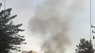 وحشت در جنوب تهران؛ ساختمان چندطبقه در یافت‌آباد طعمه آتش شد