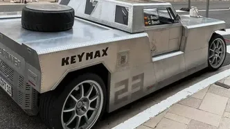 خودرو عجیب و غریب لوریک در موناکو