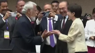 ببینید؛ حاشیه‌ساز شدن دیدار نخست‌وزیر تیمور شرقی با همتای ژاپنی