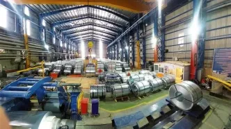 تولید ورق گالوانیزه با ضخامت 0.28 میلی‌متر در کارخانه شماره ۲ شرکت ورق‌خودرو