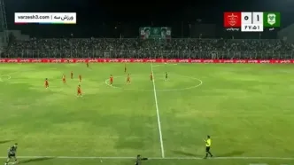 ببینید| گل اول خیبر به پرسپولیس