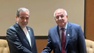 دیدار و گفت‌وگوی عراقچی با رئیس هیئت نمایندگی فلسطین