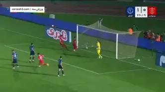 ببینید| گل اول پرسپولیس مقابل گل گهر