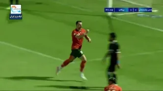 ویدیو: گل اول مس رفسنجان به پیکان توسط آرمان رمضانی