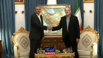 ببینید| دیدار وزیر کشور پاکستان با علی لاریجانی، دبیر شورای عالی امنیت ملی ایران