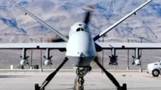 انهدام پهپاد ام کیو۹ در اصفهان