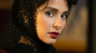 سلفی آسانسوری لاله مرزبان با یک استایل کژوال